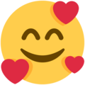 Emoji apaixonado